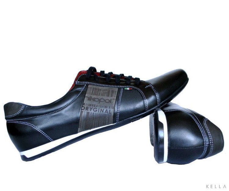 Półbuty Nikipol, skórzane