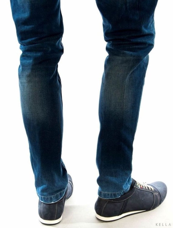 Półbuty skórzane Vinci Borto