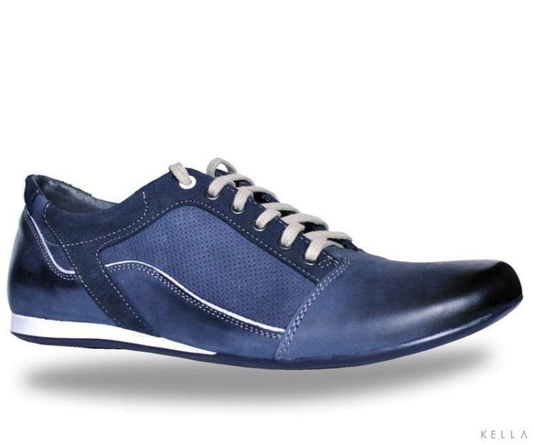 Półbuty skórzane Vinci, jeans