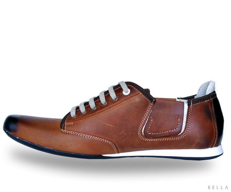 Półbuty skórzane Vinci Lomo