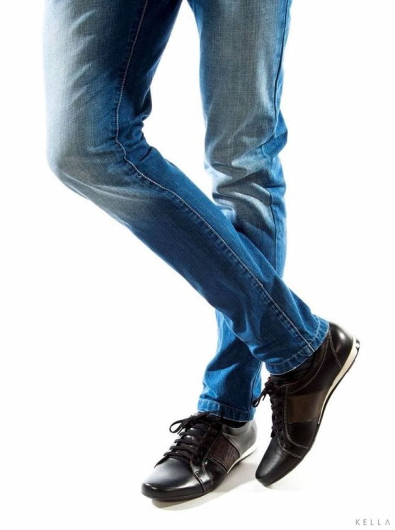 Półbuty Nikipol, skórzane