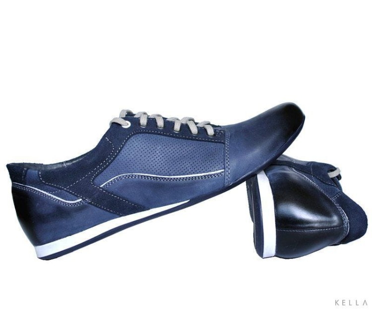 Półbuty skórzane Vinci, jeans