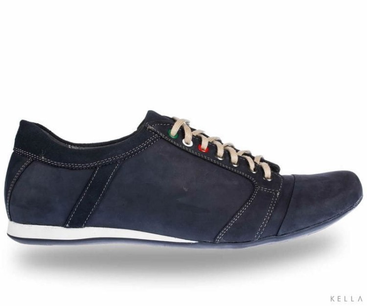 Półbuty skórzane Vinci Borto